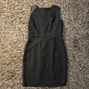 Banana Republic Elegant Gray Sleeveless Dress
